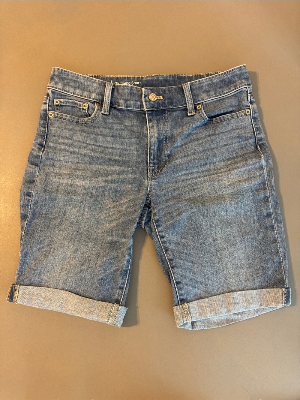 Talbots Flawless Girlfriend Denim Jean Shorts Size 4